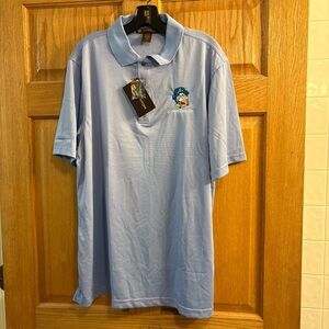 Harrington Polo Shirt Men’s L Large - Cap’n Crunch Embroidered Logo Quaker NWT